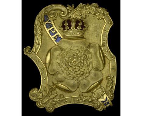7th (Royal Fusiliers) Regiment Officer’s Shoulder Belt Plate 1840-55. A fine Officer’s Shoulder Belt Plate 1840-55, rococo pa