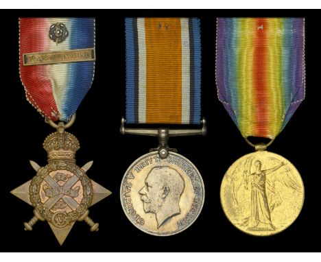 Three: Motor Bus Driver A. E. Gilmore, Motor Transport Company, Royal Naval Division - one of 140 drivers and mechanics of th