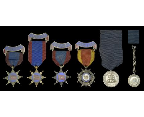 Royal Naval Temperance Society Medals.â€¨Royal Naval Temperance Society Membership Medal, silver’ One Year Medal (3), silvere