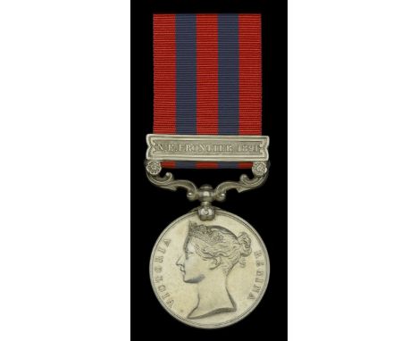 India General Service 1854-95, 1 clasp, N.E. Frontier 1891 (1819 Lce. Corpl. J. Moth. 1st. Bn. E. Kent R.) extremely fine, ra