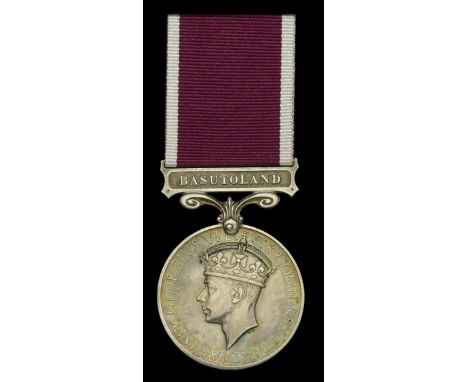 Army L.S. & G.C., G.VI.R., 1st issue, Basutoland (No. 269 L/Cpl. Semai) good very fine, scarce £140-£180