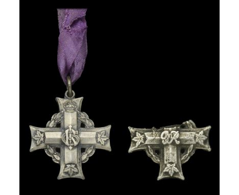 Canadian Memorial Cross, G.V.R. (629540 L-Cpl. T. F. Jackson) in case of issue, very fine; together with relic of Canadian Me