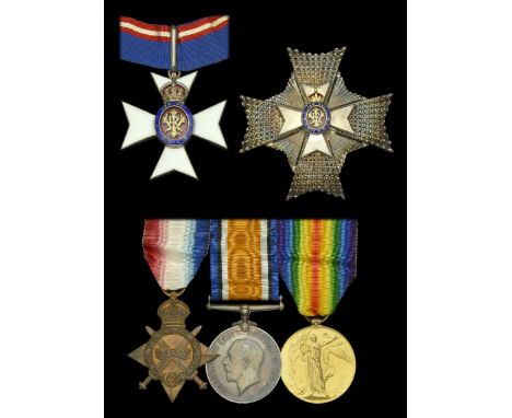 A pre-War K.C.V.O. group of four awarded to Admiral Sir James Goodrich, K.C.V.O., Royal Navy, the last Commander-in-Chief of 