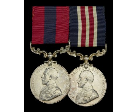 A Great War ‘Western Front’ D.C.M., M.M. pair awarded to Sergeant A. Chadwick, 1/7th West Riding Regiment  Distinguished Cond