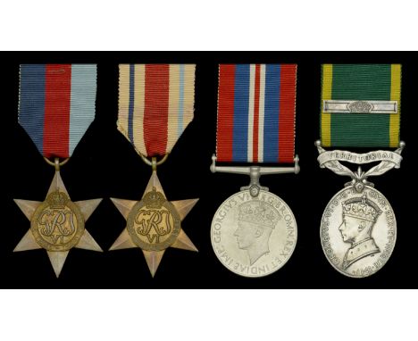 Four: Battery Sergeant Major E. Barker, 107 (South Nottinghamshire Hussars) Regiment, Royal Horse Artillery (Territorial Army