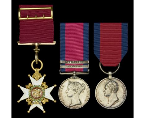 An important Medical C.B. group of three awarded to Inspector-General Stephen Woolriche, Medical Department  The Most Honoura