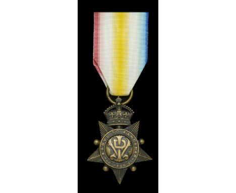 Kabul to Kandahar Star 1880 (56/1111 Prive. M. Mc.Laughlin 92nd. Highlanders) light contact marks, very fine £500-£700  ---  