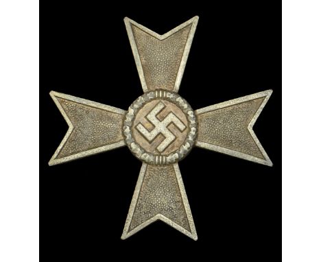Germany, Third Reich, War Service Cross First Class, without Swords, silver, with indistinct manufacturer’s number to retaini