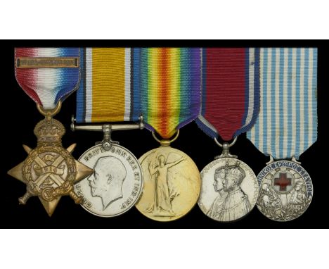 Five: Major C. Brooke-Short, Portsmouth Division, Royal Marine Brigade, a veteran of Dunkirk, Lille and the defence of Antwer