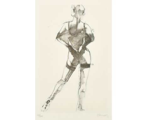 Robert Heindel (1938-2005) American, 'Study I' from the series of 4 studies for 'The Temptress' works, offset lithograph, num