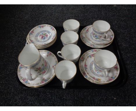 A 19 piece Elizabethan 'Summer Glory' china tea service.  