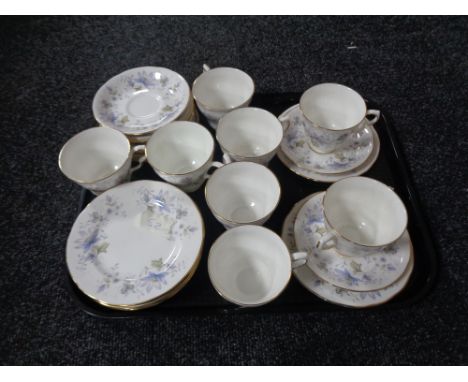 A tray of a 28 piece Colclough china tea service.  