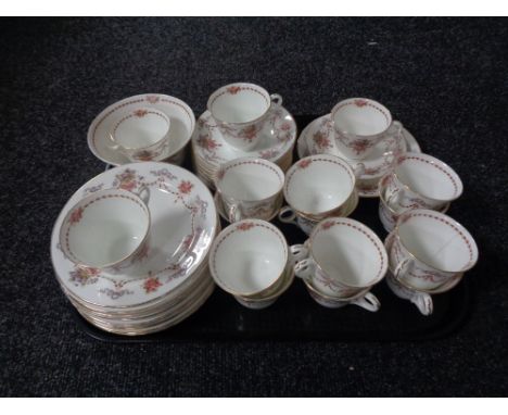 A 40 piece antique Adams Adderles tea service. 