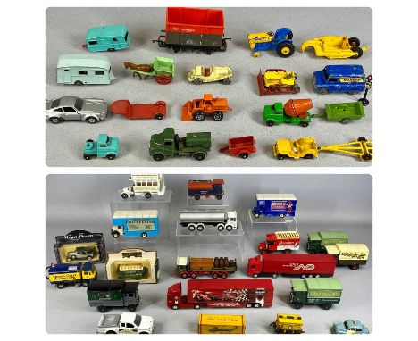 ASSORTED DIECAST SCALE MODEL VEHICLES including Corgi, Lledo, Lesney etc., mainly without boxesProvenance: private collection