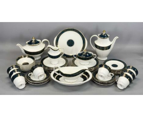 ROYAL DOULTON 'CARLYLE' TEA SERVICE including teapot, coffee pot, oval dish etc., approx. 45 piecesProvenance: private collec