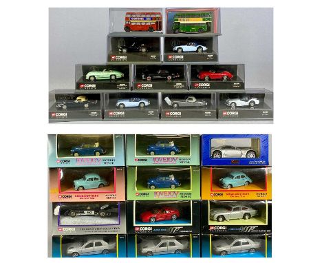 BOXED CORGI CLASSICS DIECAST SCALE MODEL VEHICLES (24)Provenance: private collection Denbighshire