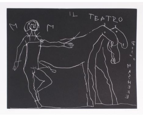 Marino Marini (Pistoia 1901 - Viareggio 1980). Presentazione II. 1973. Radierung. 49 x 64 cm. Ungerahmt. R. u. mit Bleistift 