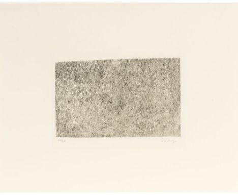 Mark Tobey (Centerville 1890 - Basel 1976). Komposition. Lithographie. 12 x 20 cm. Ungerahmt. R. u. mit Bleistift sign. Tobey