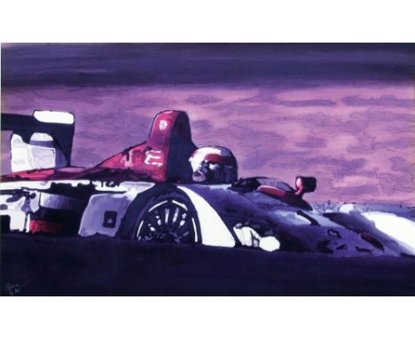 Simon Loasby (1968). Geschwindigkeit. Giclée-Print, 44 x 72,5 cm, l. u. handsign. und dat. Simon 2005 sowie num. 1/1, unter P