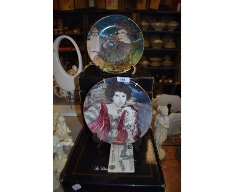 A selection of ceramic display plates by Medici Museo Scala