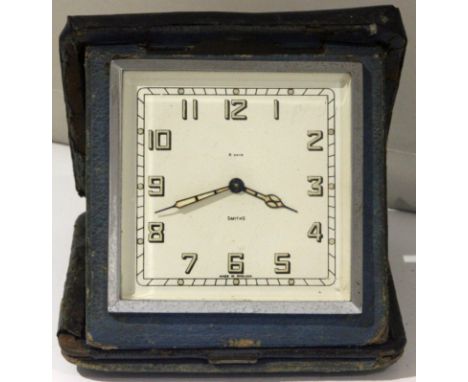 Smiths 8 Days Travelling Alarm Clock