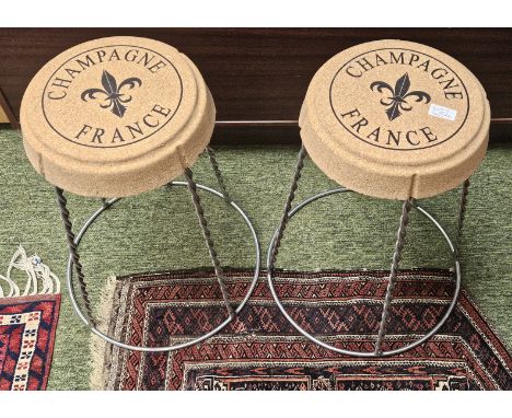 Bollinger &amp; Dom Perignon Wooden folding low ladder shelf unit&nbsp;