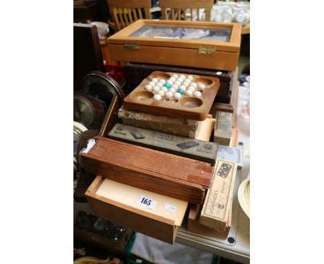Collection of assorted Games to include Solitaire, Chess, Dominoes etc.