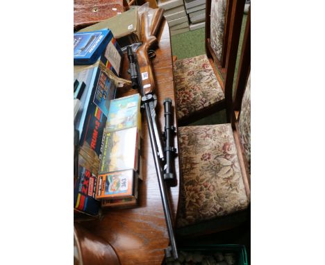 Webley Mark 3 .22 Air Rifle with Scopes 