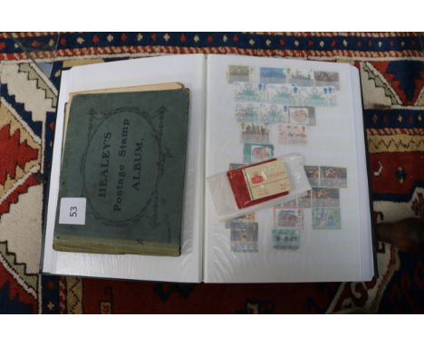 Collection of 20thC Stamps to include Healeys Postage Stamp Album 
