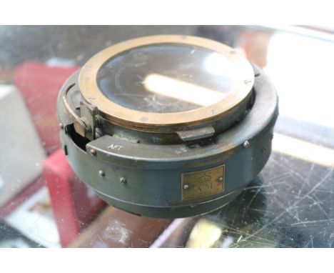 Air Ministry 6A/726 Airplane compass AFT stamped 