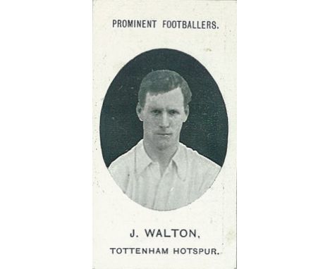 TADDY, Prominent Footballers, Walton (Tottenham Hotspur), Grapnel back, no footnote, EX