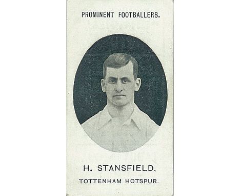 TADDY, Prominent Footballers, Stansfield (Tottenham Hotspur), Grapnel back, no footnote, EX