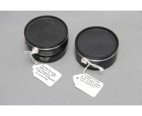 A Leitz 22228 Adapter from M to R, together with adaper from L39 to R (2)