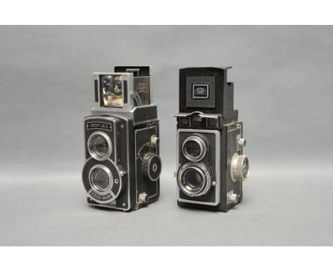 A Zeiss Ikon Ikoflex III TLR Camera, together with an Ikoflex Ic (2)