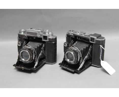 A Zeiss Ikon Super Ikonta 532/16 Camera, with Carl Zeiss Jena Tessar f/2.8 80mm lens, together with a Zeiss Ikon Super Ikonta