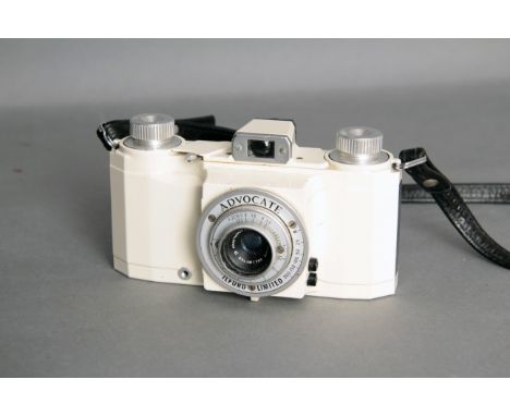 Ilford Advocate Camera, with Dallmeyer f/3.5 35mm lens