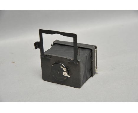 An Ernemann Liliput Folding Camera, with plate back