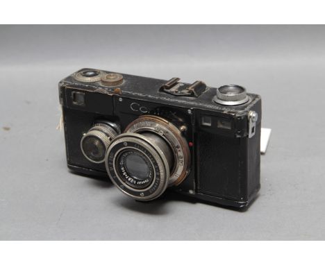 A Zeiss Ikon Contax Ia Rangefinder Camera, ith Carl Zeiss Tessar f/2.8 50mm lens