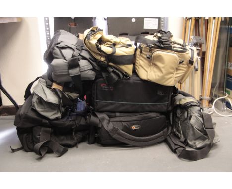 A Selection of Large Quality Camera Bags, from maker's including Temba, Lowepro and more (a lot)