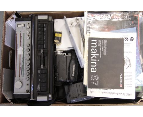 Photographic Miscellany, a JVC portable VHS recorder and other items