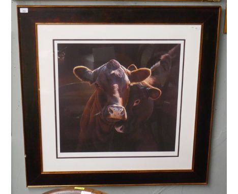 Signed L/E print - Approx image size: 63cm x 61cm 