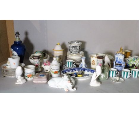 Ceramics, a group of 19th century and later, including Wedgwood, Spode and sundry.