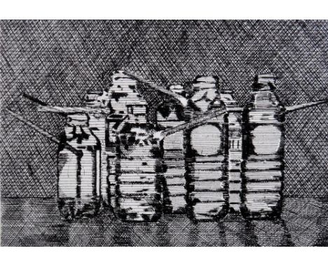 Keith Coventry (British, b.1958), Crack Pipes, print, signed and numbered 36/200, unframed, 18cm x 25.5cm. ARR  