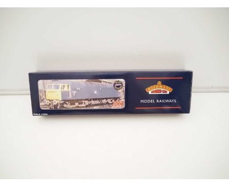 A BACHMANN OO gauge 32-800DS Class 47 diesel locomotive 'Hadrian' in BR blue livery - DCC sound fitted - VG/E in VG box