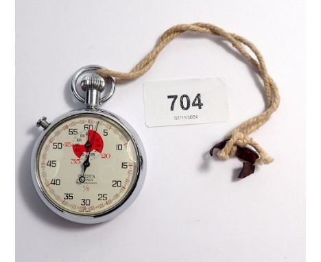 A Presta Super Shockabsorber Swiss made stopwatch in working order 