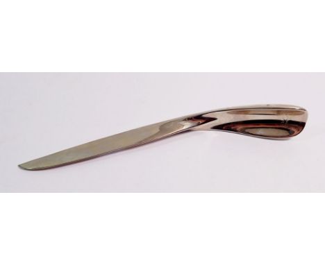 A Dansk silver plated letter opener, 18.5cm long