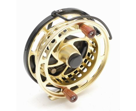 A Holland &amp; Wilkinson fly fishing reel 'Golden Retriever' boxed in unused condition. 