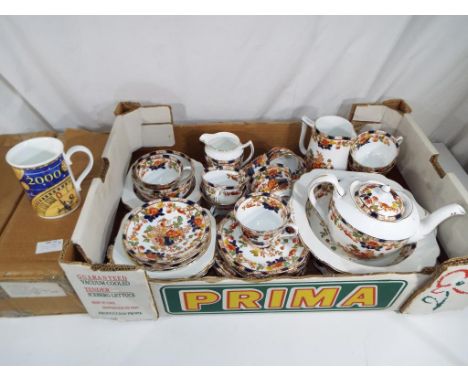 A ceramic tea service, also included in the lot are five Duchess bone china cups in original box (2) - This lot MUST be paid 