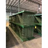 (30x) Teardrop Style Uprights, 264" X 42", 3" X 3" Leg, 3" X 4" Foot Plate (Location: 314 Jefferson