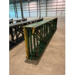 (4x) Bolt Together Style Uprights, 204" X 44", 4" X 1-1/2" Leg, 44" X 4" Foot Plate (Location: 314 J